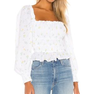 For Love and Lemons Azalea Crop Top BNWT